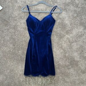 Blue 20,s inspired homecoming dress